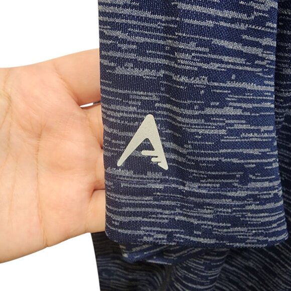 ANTIGUA Polo Golf Shirt Mens Size Large Blue Short Sleeve - Picture 8 of 12